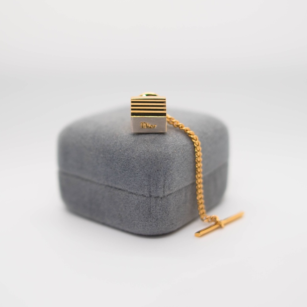 Designer Dior Lapel - Gold + Brushed Silver - Picture 2 of 5
